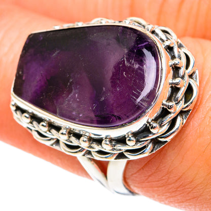 Amethyst Rings handcrafted by Ana Silver Co - RING81964