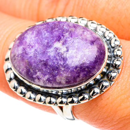 Charoite Rings handcrafted by Ana Silver Co - RING81966