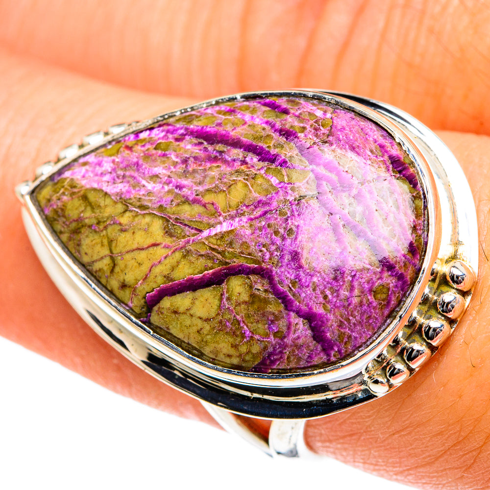 Stichtite Rings handcrafted by Ana Silver Co - RING81967
