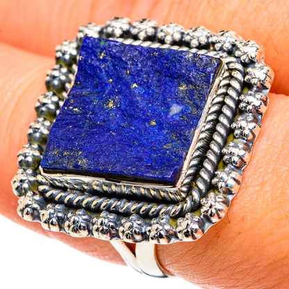 Lapis Lazuli Rings handcrafted by Ana Silver Co - RING81994