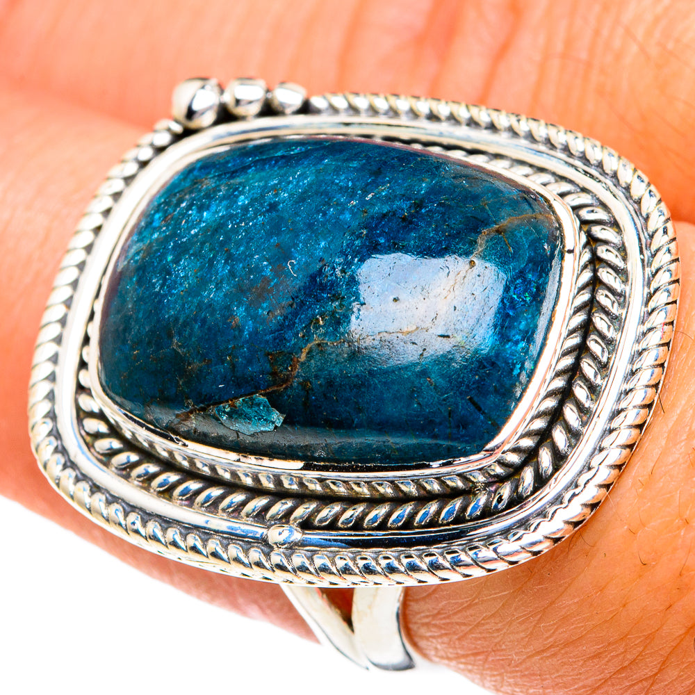 Apatite Rings handcrafted by Ana Silver Co - RING81996