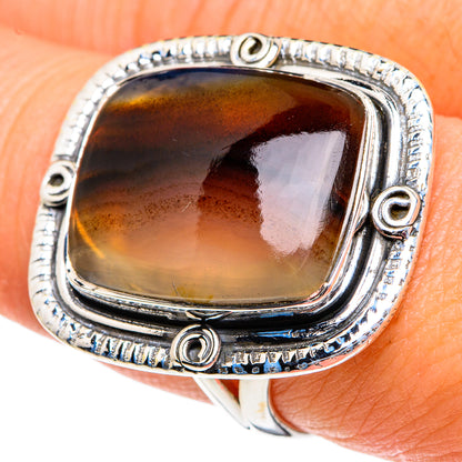 Montana Agate Rings handcrafted by Ana Silver Co - RING82005