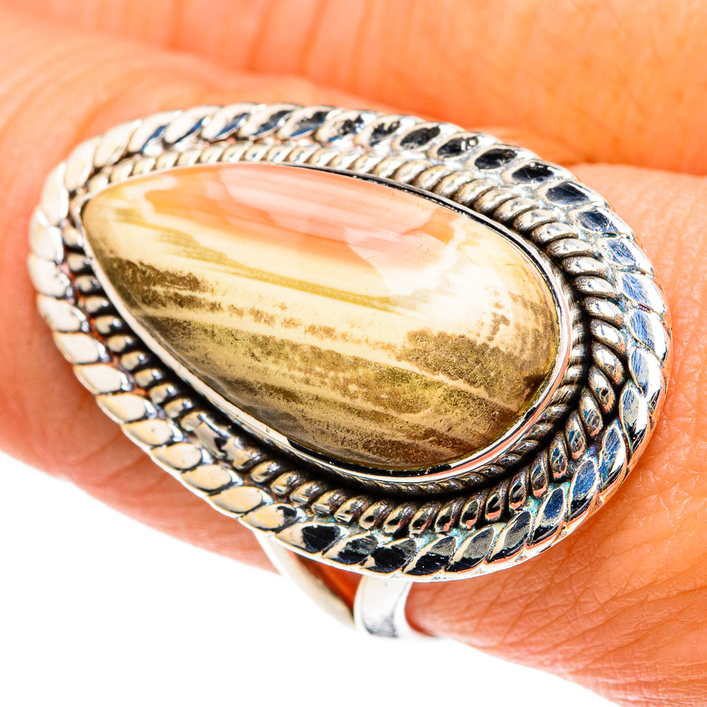 Willow Creek Jasper Rings handcrafted by Ana Silver Co - RING82009