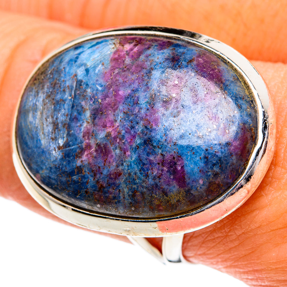 Ruby Fuchsite Rings handcrafted by Ana Silver Co - RING82027