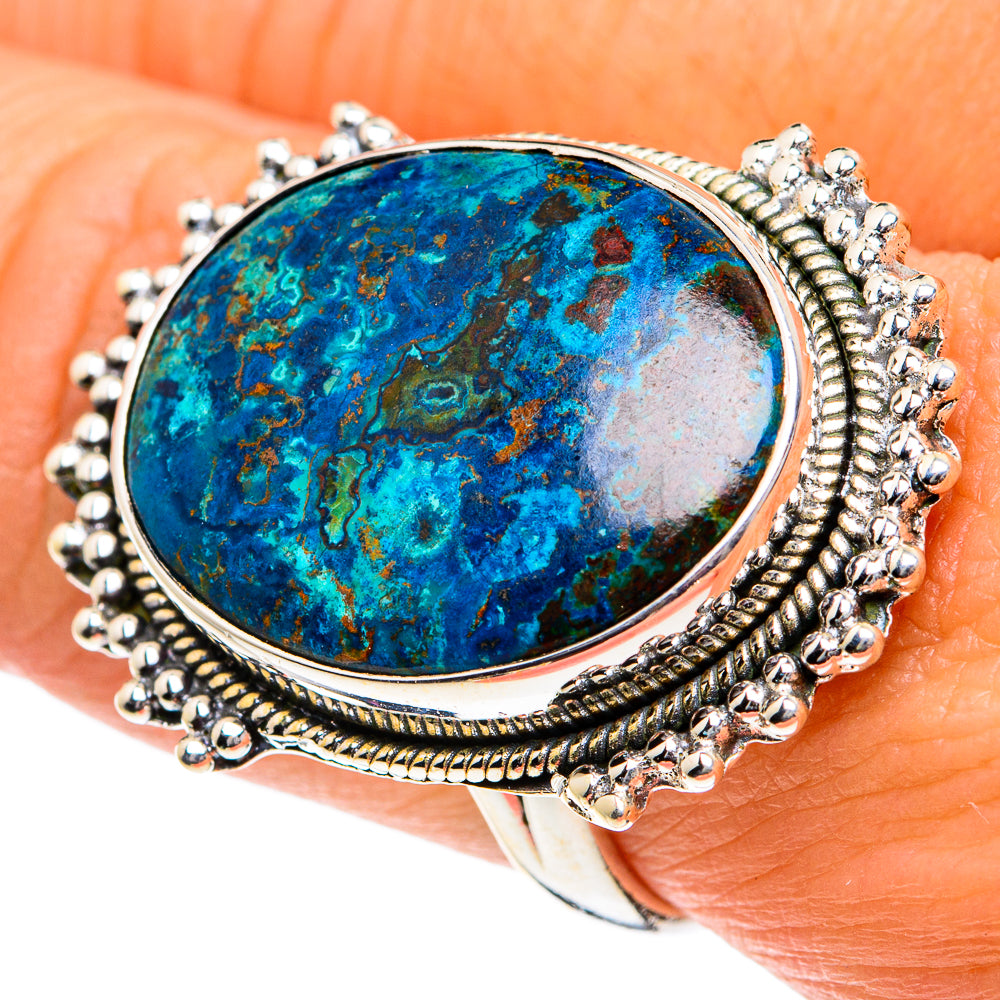 Shattuckite Rings handcrafted by Ana Silver Co - RING82030