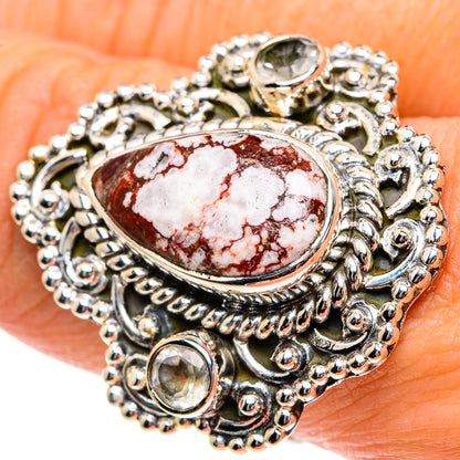 Wild Horse Jasper Rings handcrafted by Ana Silver Co - RING82043