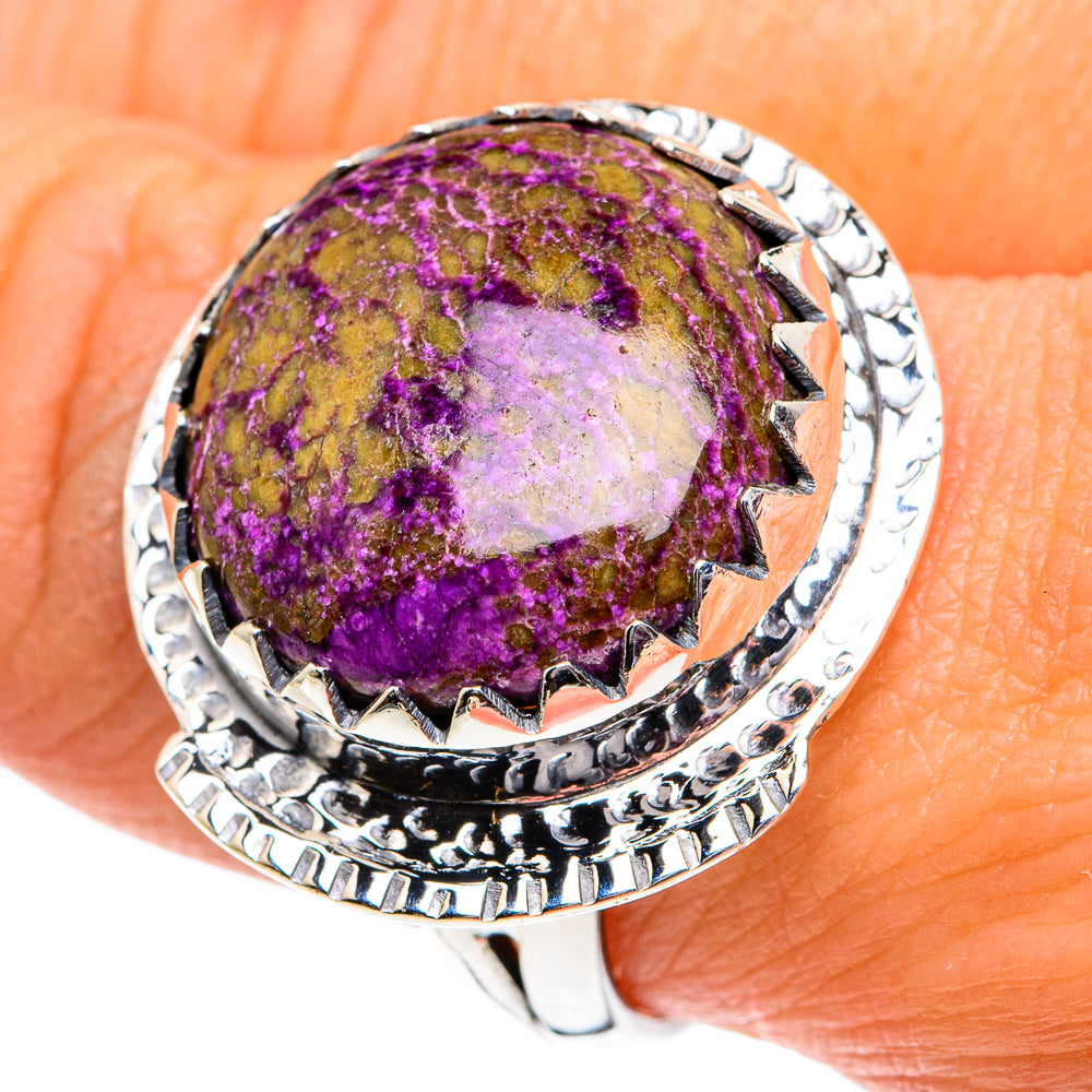 Stichtite Rings handcrafted by Ana Silver Co - RING82046