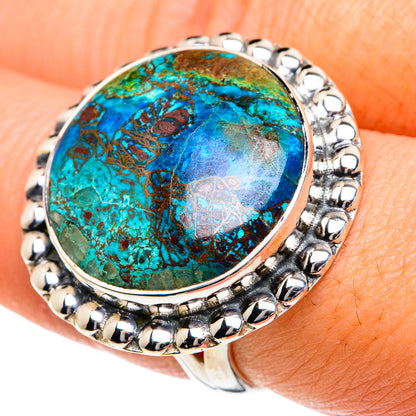 Shattuckite Rings handcrafted by Ana Silver Co - RING82060