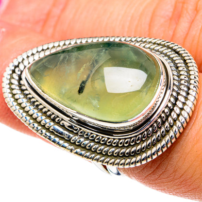 Prehnite Rings handcrafted by Ana Silver Co - RING82062