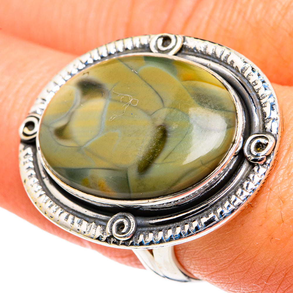 Willow Creek Jasper Rings handcrafted by Ana Silver Co - RING82063