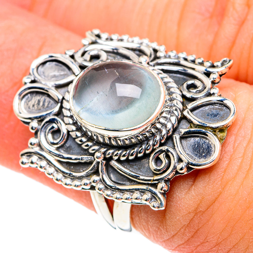 Aquamarine Rings handcrafted by Ana Silver Co - RING82076