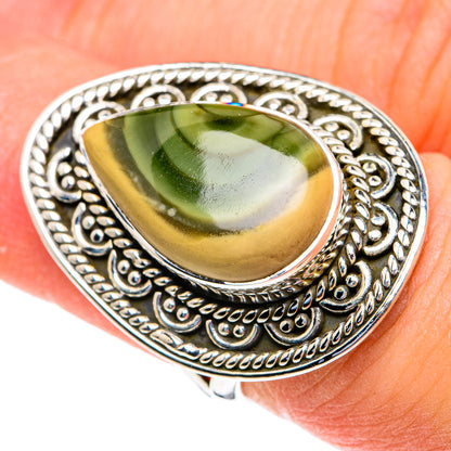Willow Creek Jasper Rings handcrafted by Ana Silver Co - RING82077
