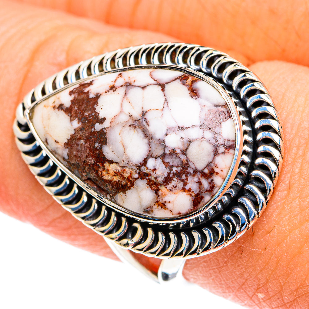 Peanut Wood Jasper Rings handcrafted by Ana Silver Co - RING82080
