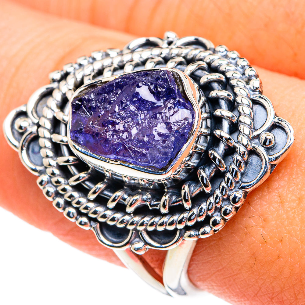 Tanzanite Rings handcrafted by Ana Silver Co - RING82091