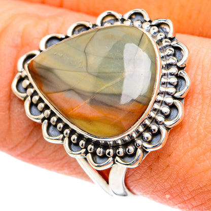 Willow Creek Jasper Rings handcrafted by Ana Silver Co - RING82123