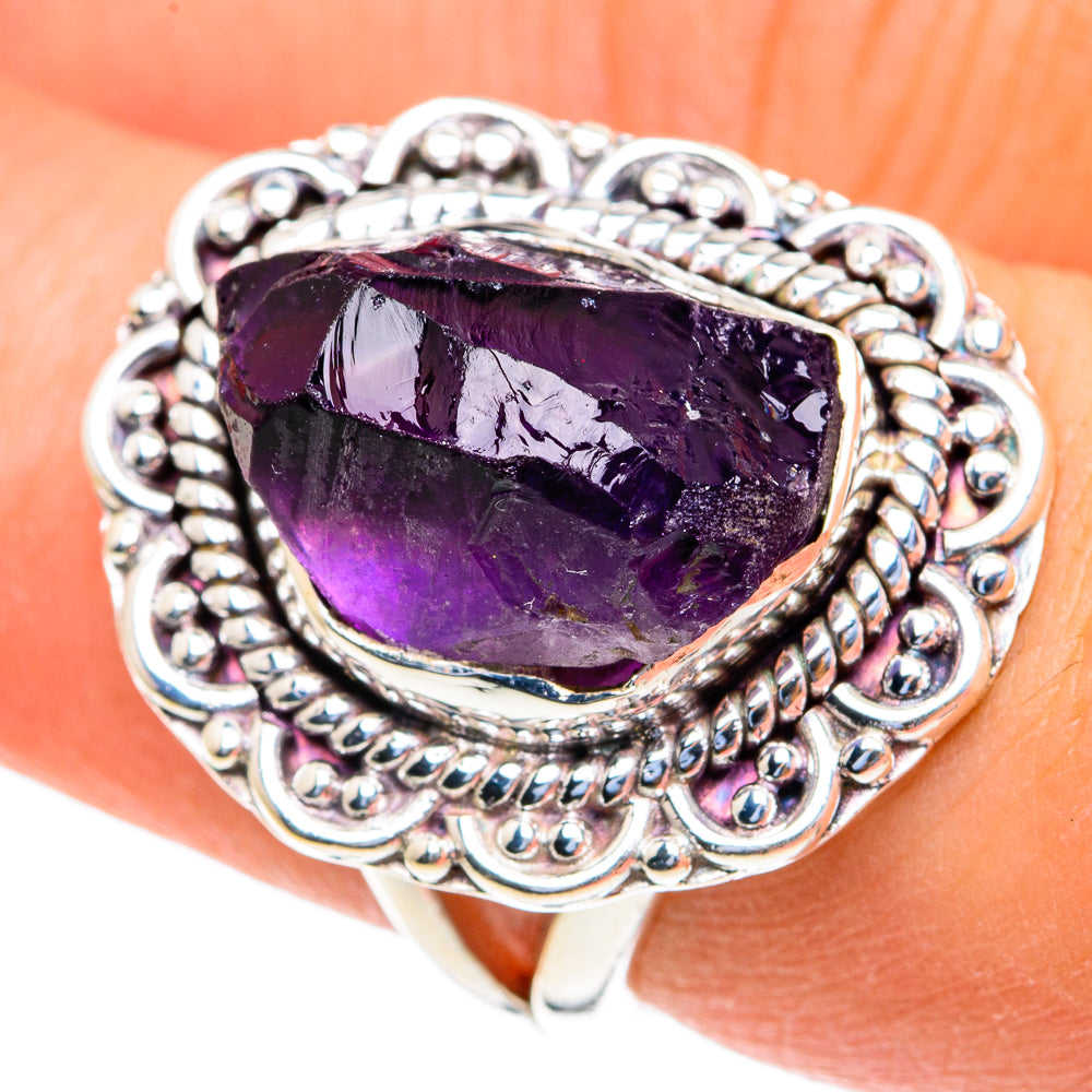 Amethyst Rings handcrafted by Ana Silver Co - RING82130