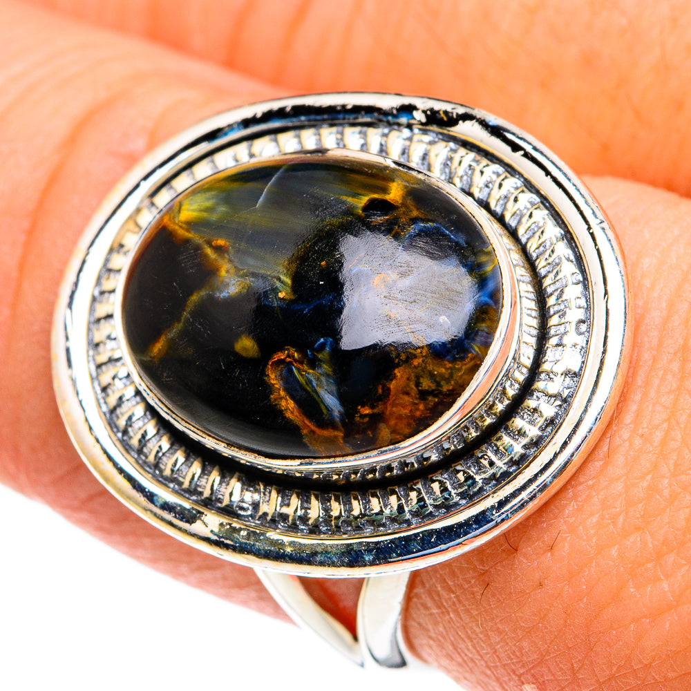 Pietersite Rings handcrafted by Ana Silver Co - RING82132