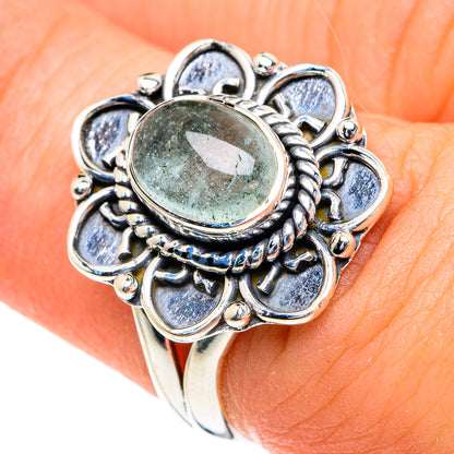 Aquamarine Rings handcrafted by Ana Silver Co - RING82146