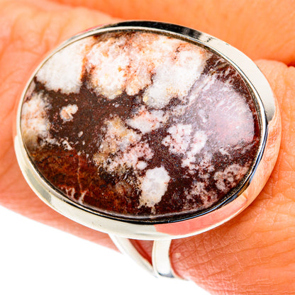 Peanut Wood Jasper Rings handcrafted by Ana Silver Co - RING82157