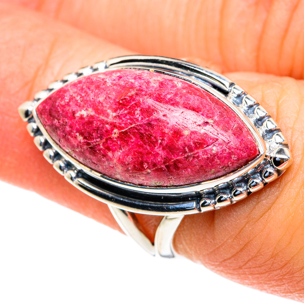 Thulite Rings handcrafted by Ana Silver Co - RING82163