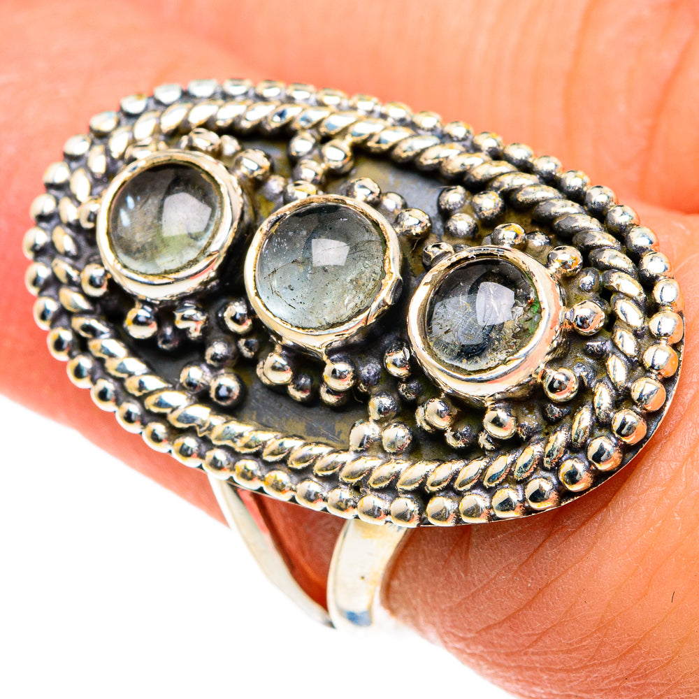 Aquamarine Rings handcrafted by Ana Silver Co - RING82182