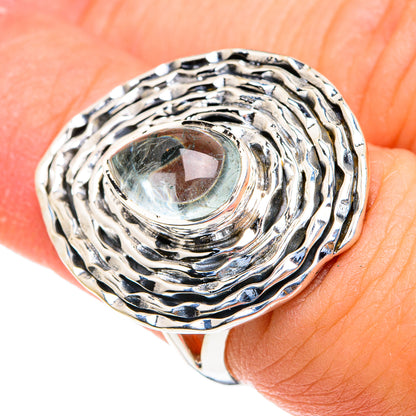 Aquamarine Rings handcrafted by Ana Silver Co - RING82199
