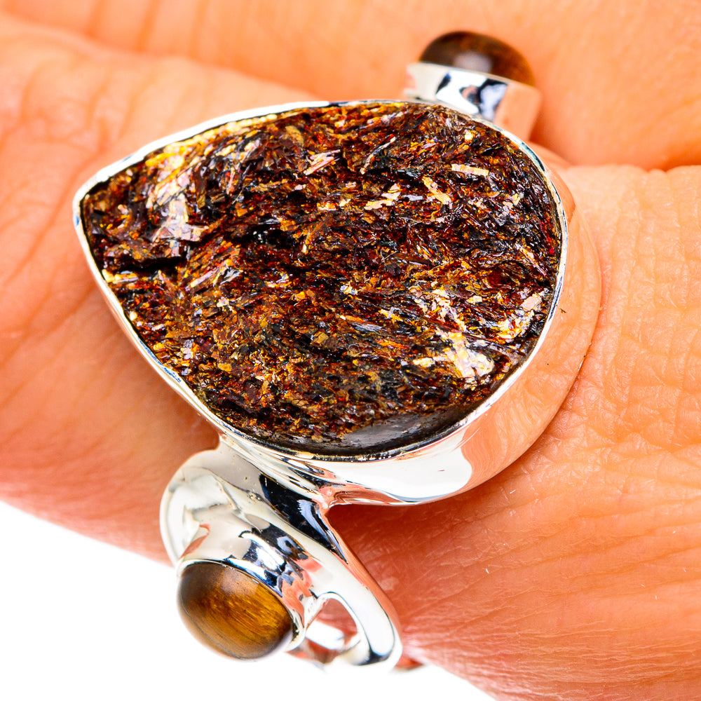 Astrophyllite Rings handcrafted by Ana Silver Co - RING82209