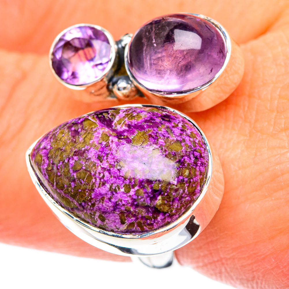Stichtite Rings handcrafted by Ana Silver Co - RING82214