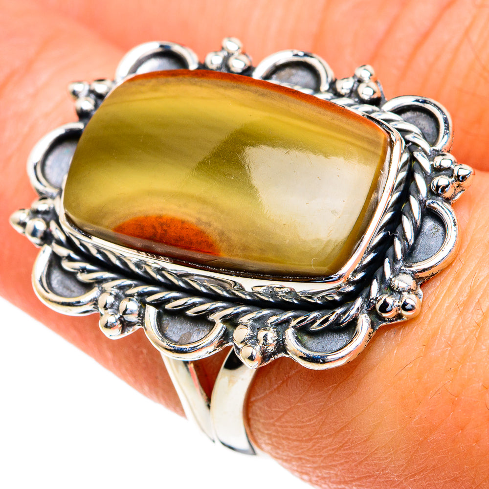 Willow Creek Jasper Rings handcrafted by Ana Silver Co - RING82243