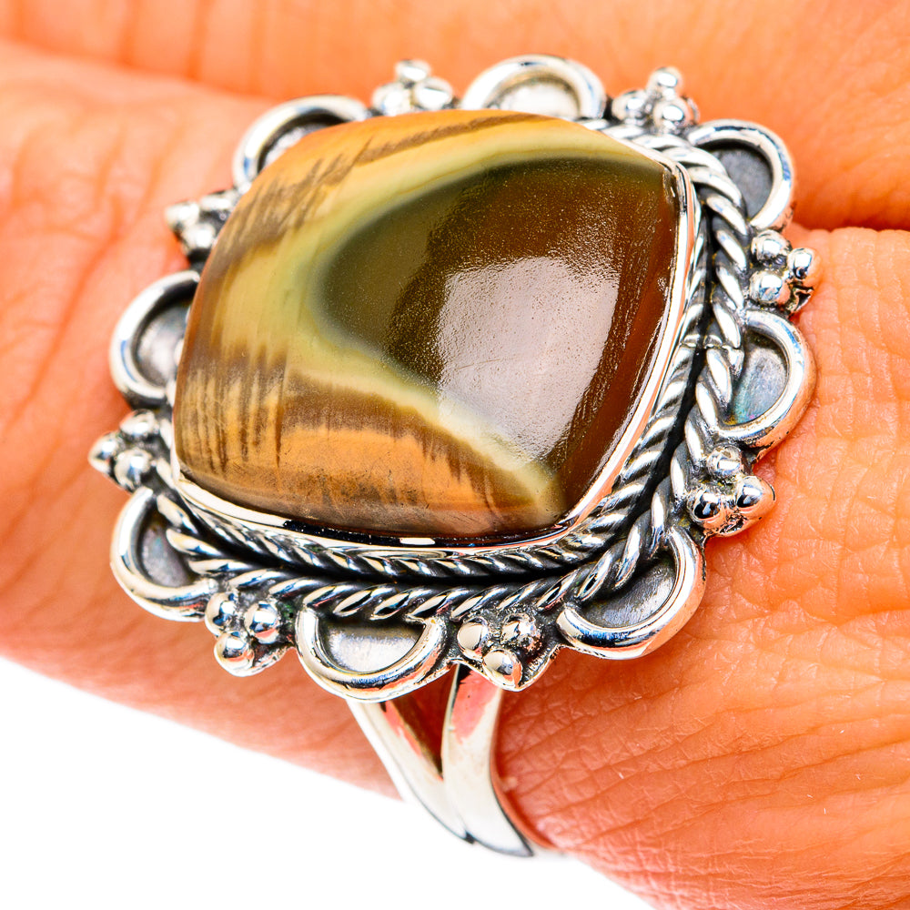 Willow Creek Jasper Rings handcrafted by Ana Silver Co - RING82244
