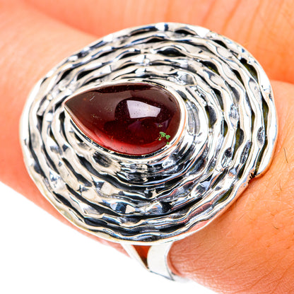 Garnet Rings handcrafted by Ana Silver Co - RING82247
