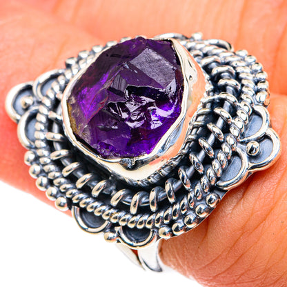 Amethyst Rings handcrafted by Ana Silver Co - RING82250