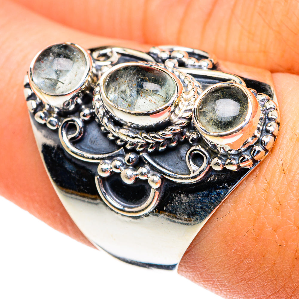 Aquamarine Rings handcrafted by Ana Silver Co - RING82264