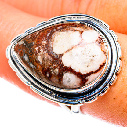 Peanut Wood Jasper Rings handcrafted by Ana Silver Co - RING82285