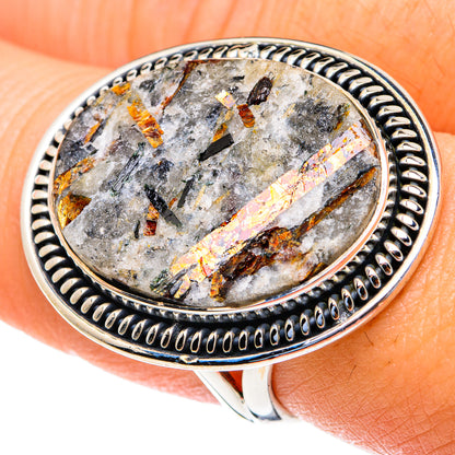 Astrophyllite Rings handcrafted by Ana Silver Co - RING82288