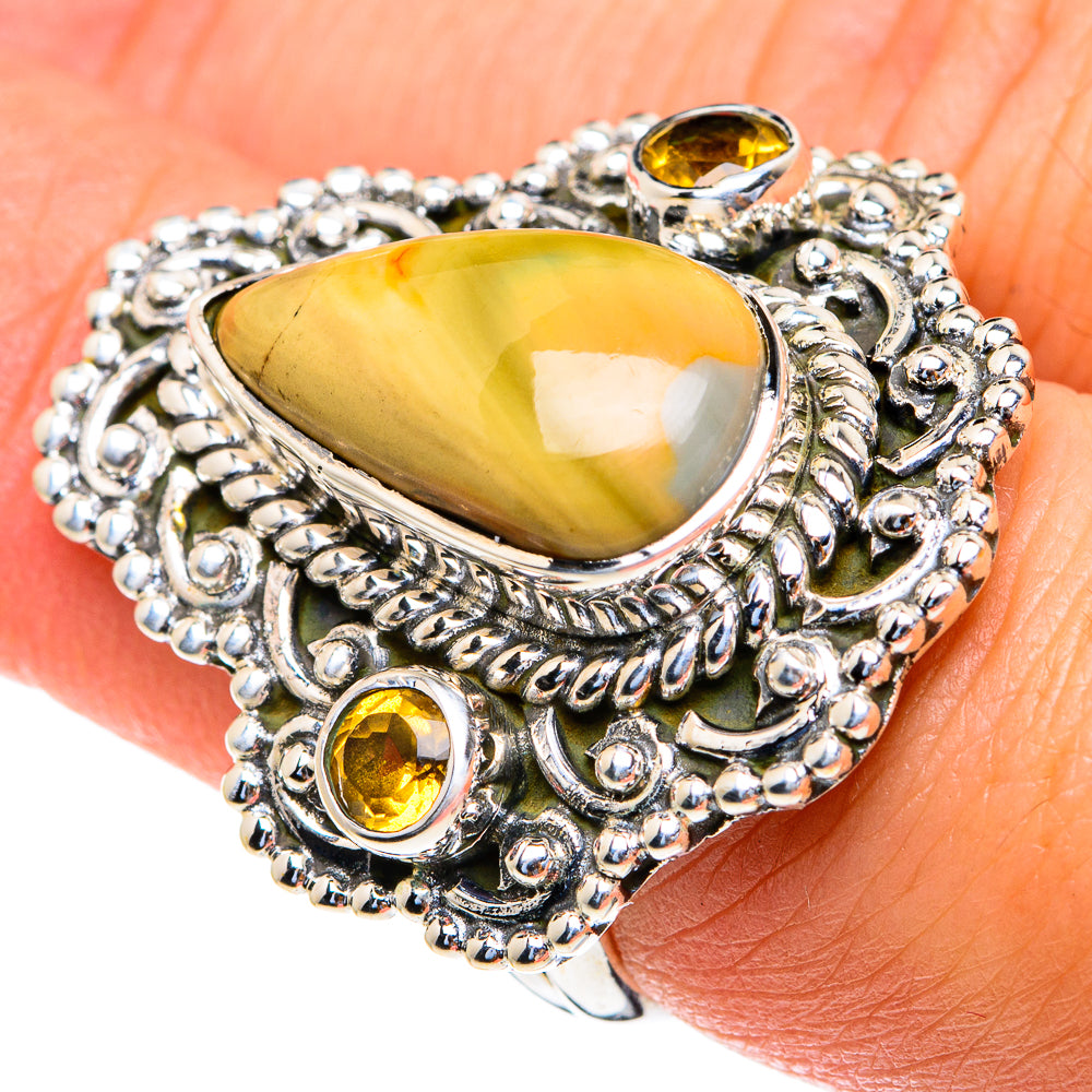 Willow Creek Jasper Rings handcrafted by Ana Silver Co - RING82291