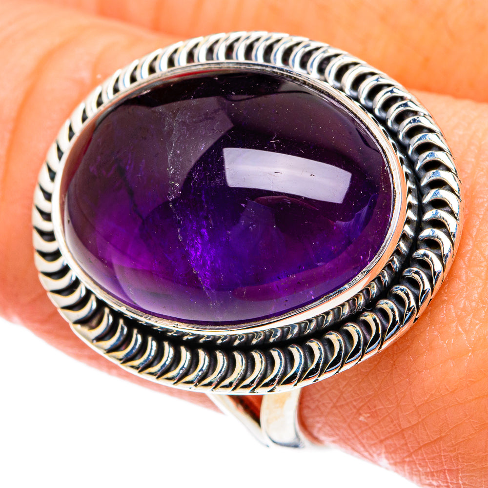 Amethyst Rings handcrafted by Ana Silver Co - RING82296