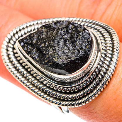 Tektite Rings handcrafted by Ana Silver Co - RING82299