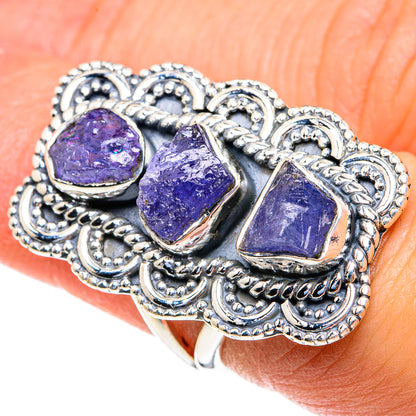 Tanzanite Rings handcrafted by Ana Silver Co - RING82341