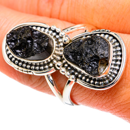 Tektite Rings handcrafted by Ana Silver Co - RING82342