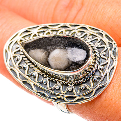 Peanut Wood Jasper Rings handcrafted by Ana Silver Co - RING82344