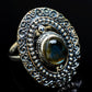 Labradorite Rings handcrafted by Ana Silver Co - RING8236