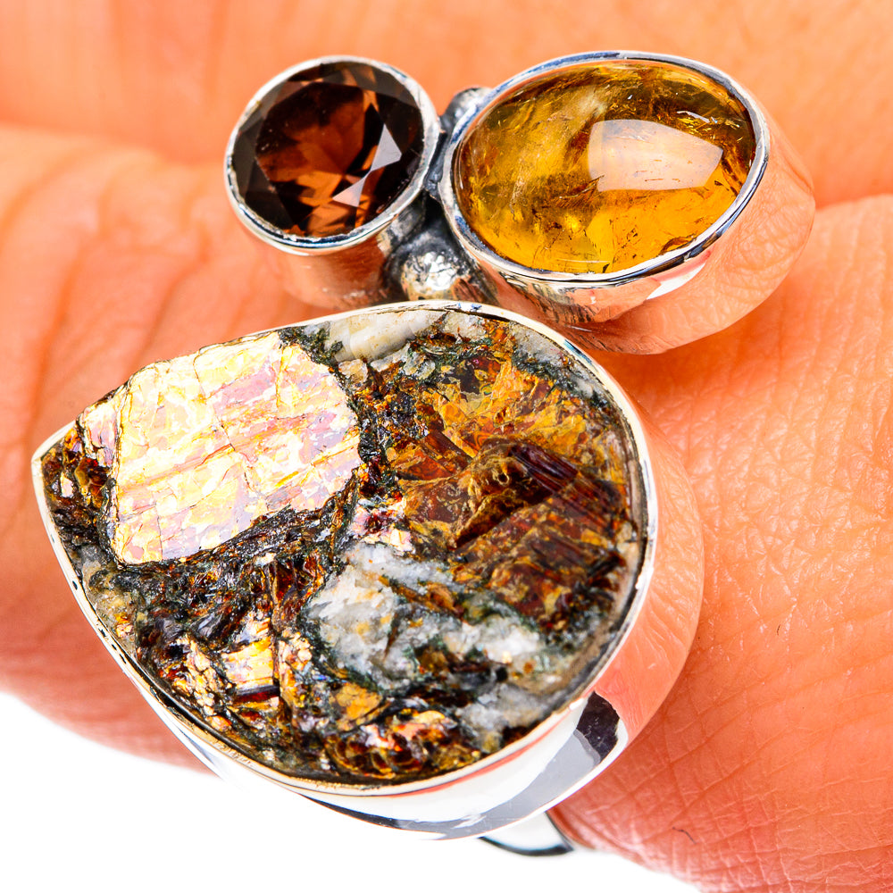 Astrophyllite Rings handcrafted by Ana Silver Co - RING82364