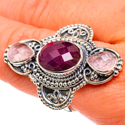 Ruby Rings handcrafted by Ana Silver Co - RING82382