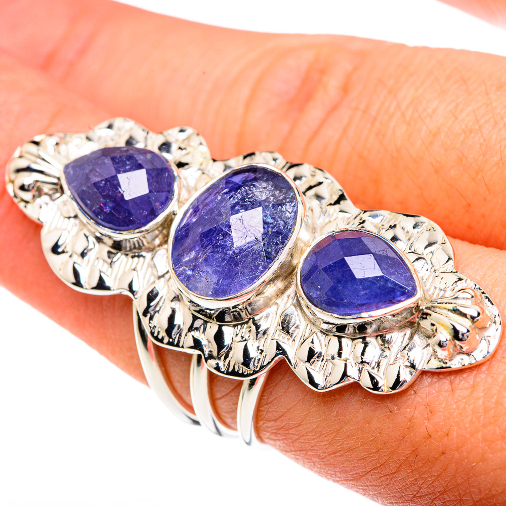 Tanzanite Rings handcrafted by Ana Silver Co - RING82383