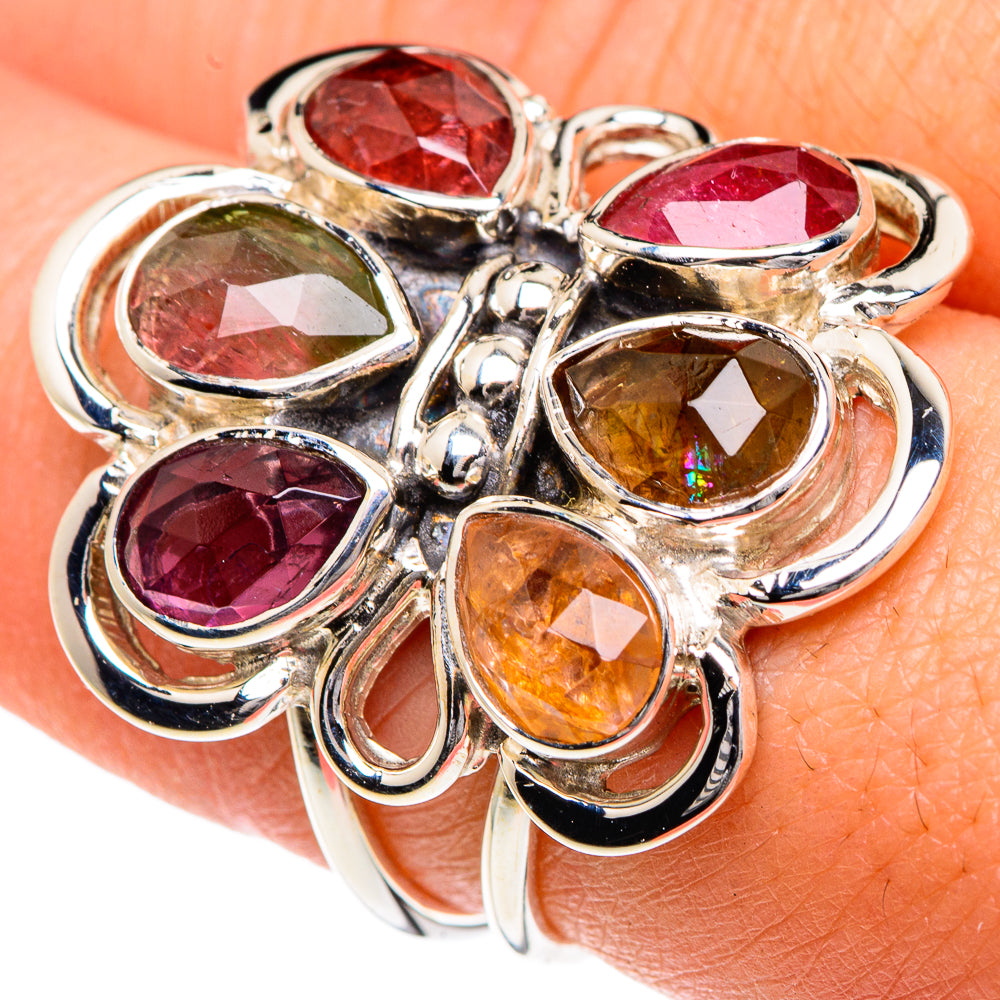 Pink Tourmaline Rings handcrafted by Ana Silver Co - RING82387