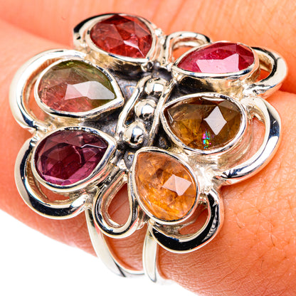 Pink Tourmaline Rings handcrafted by Ana Silver Co - RING82387