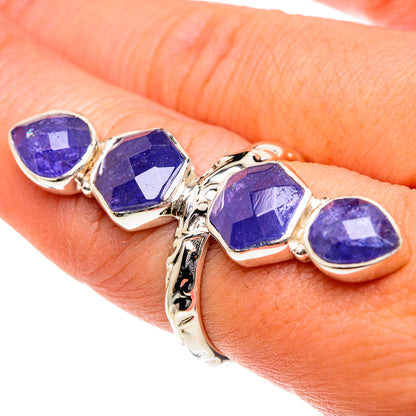 Tanzanite Rings handcrafted by Ana Silver Co - RING82406