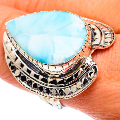 Rainbow Moonstone Rings handcrafted by Ana Silver Co - RING82422