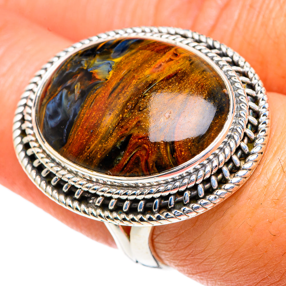 Pietersite Rings handcrafted by Ana Silver Co - RING82473
